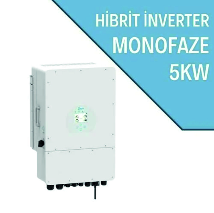 5KW HİBRİT MONOFAZE İNVERTER