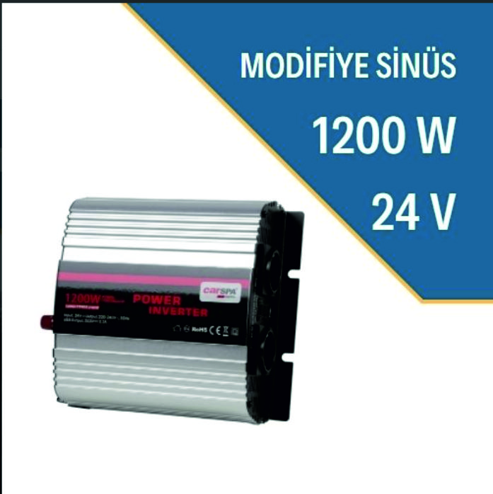 1200W-24V MODİFİYE SİNÜS İNVERTER