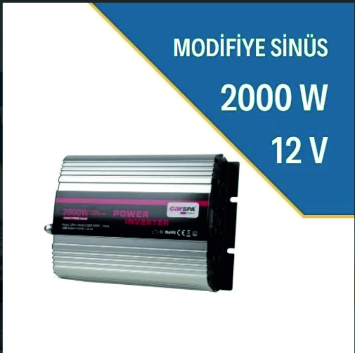 2000W-12V MODİFİYE SİNÜS İNVERTER