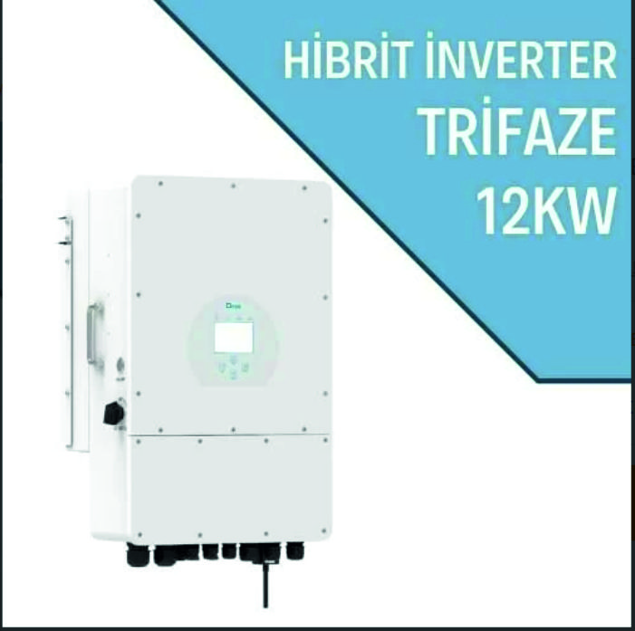 12KW HİBRİT TRİFAZE İNVERTER