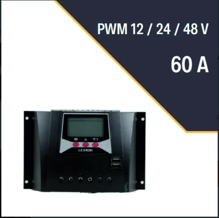 60A PWM ŞARJ KONTROL CİHAZI